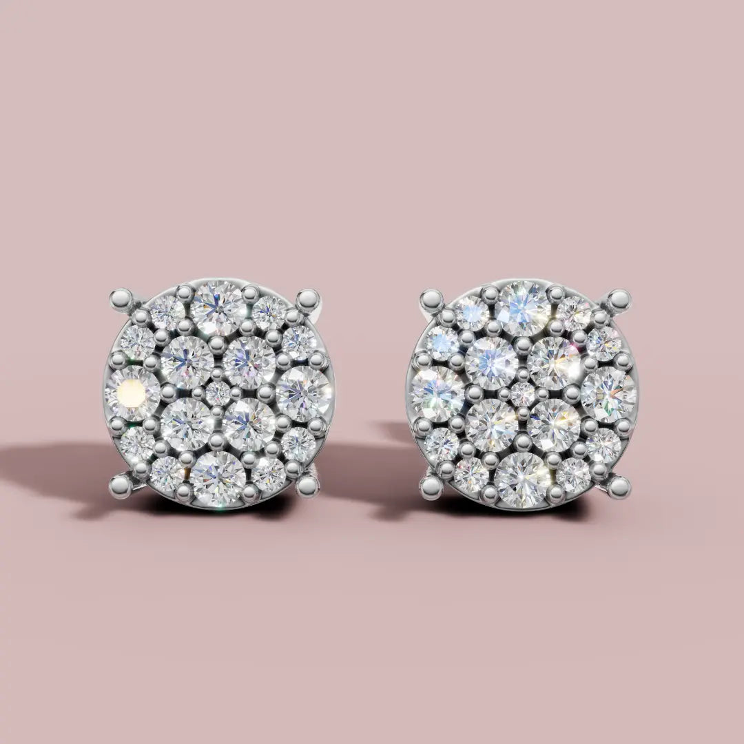 Circa Stud 925 Pure Silver Earrings My Store