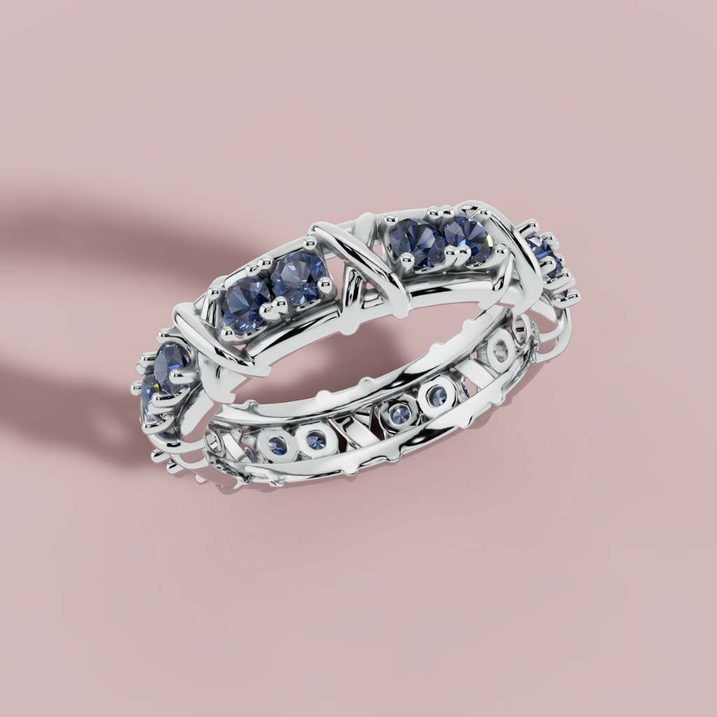 Camello Midnight 925 Pure Silver Ring My Store