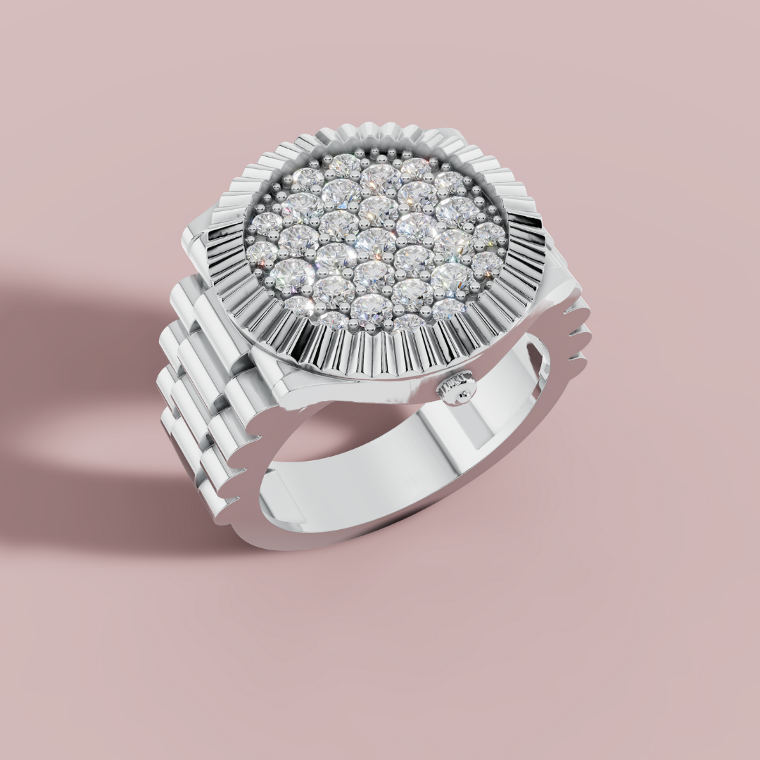 Markus 925 Pure Silver Men's Ring My Store