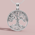 Darakht 925 Pure Silver Necklace