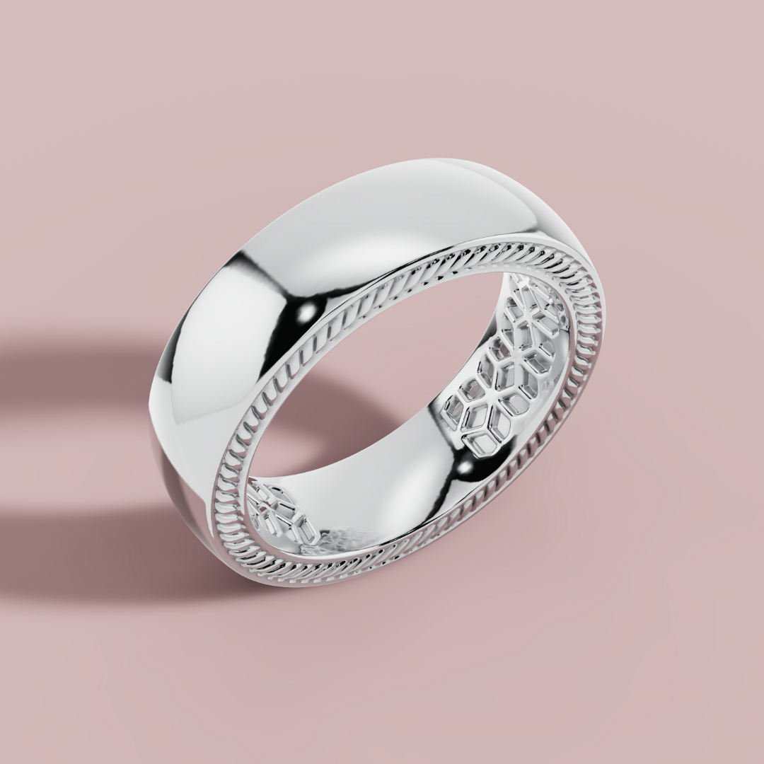 Spector925 Pure Silver Men's Ring My Store