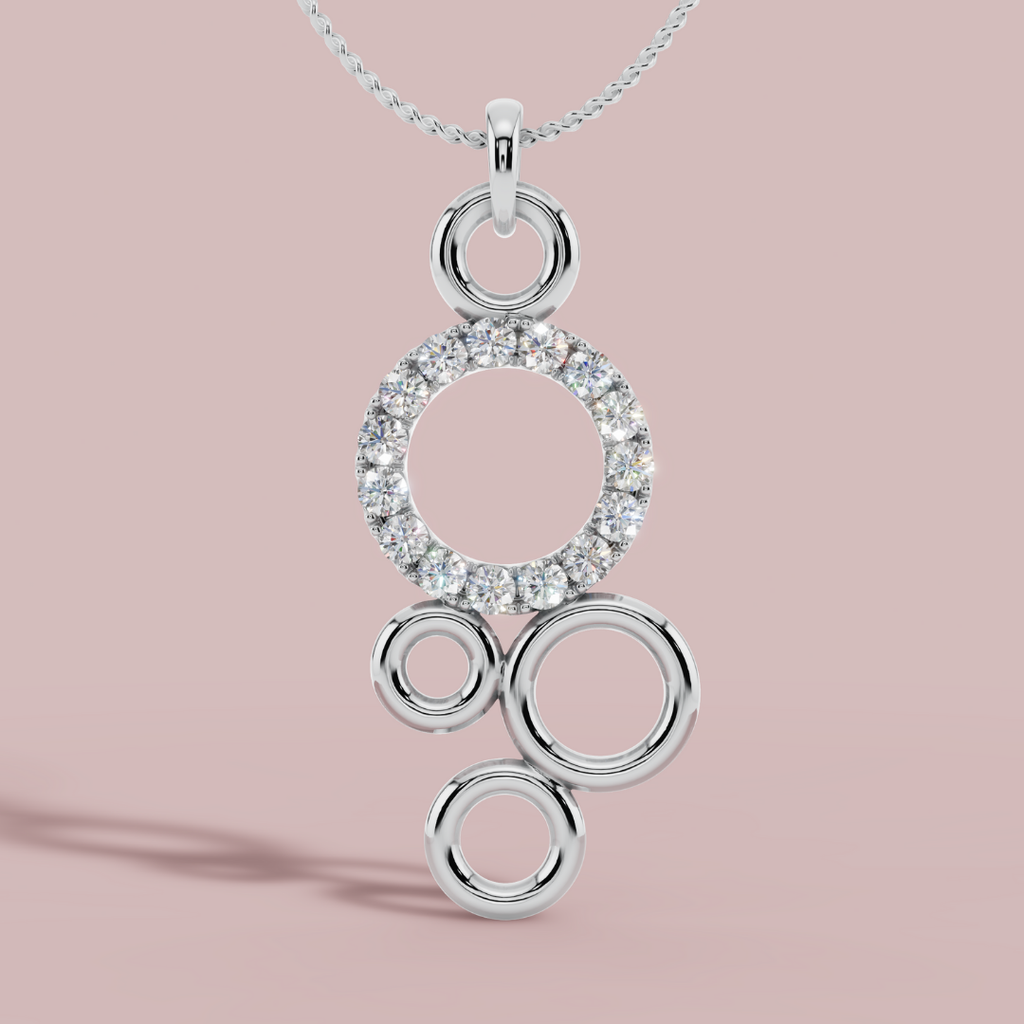 Rossette 925 Pure Silver Necklace