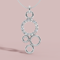 Rossette 925 Pure Silver Necklace