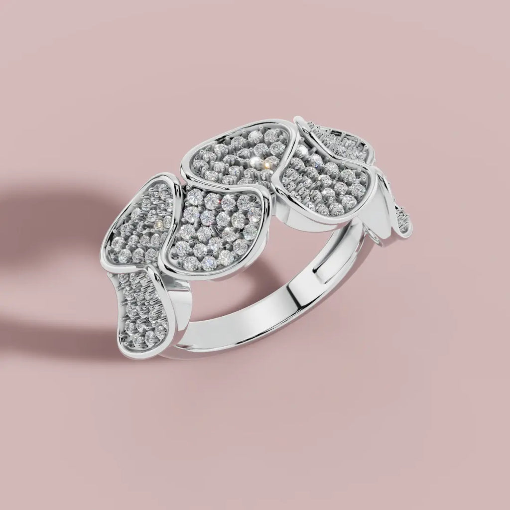 Solara Interwine 925 Pure Silver Ring My Store