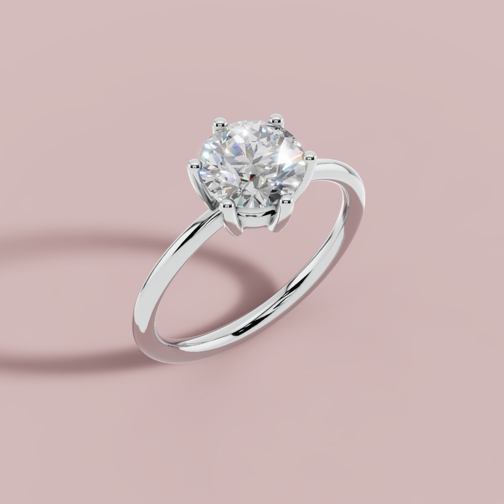 Classic Brilliance 925 Pure Silver Ring My Store