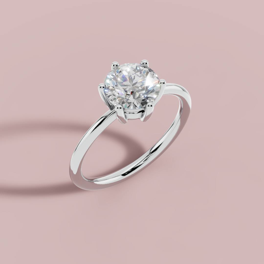 Classic Brilliance 925 Pure Silver Ring My Store