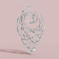 Blanca 925 Pure Silver Necklace