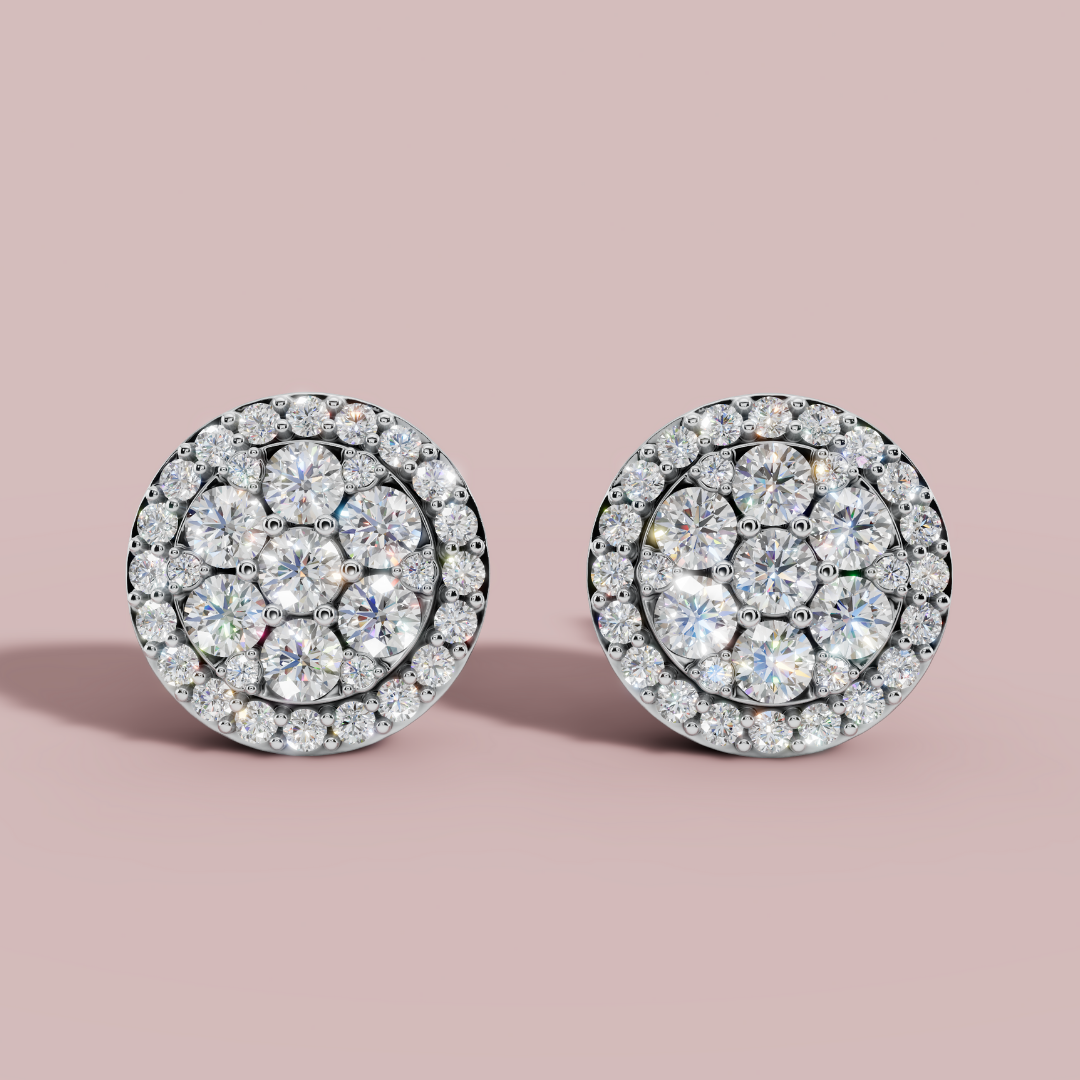 Solara Stud 925 Pure Silver Earrings My Store