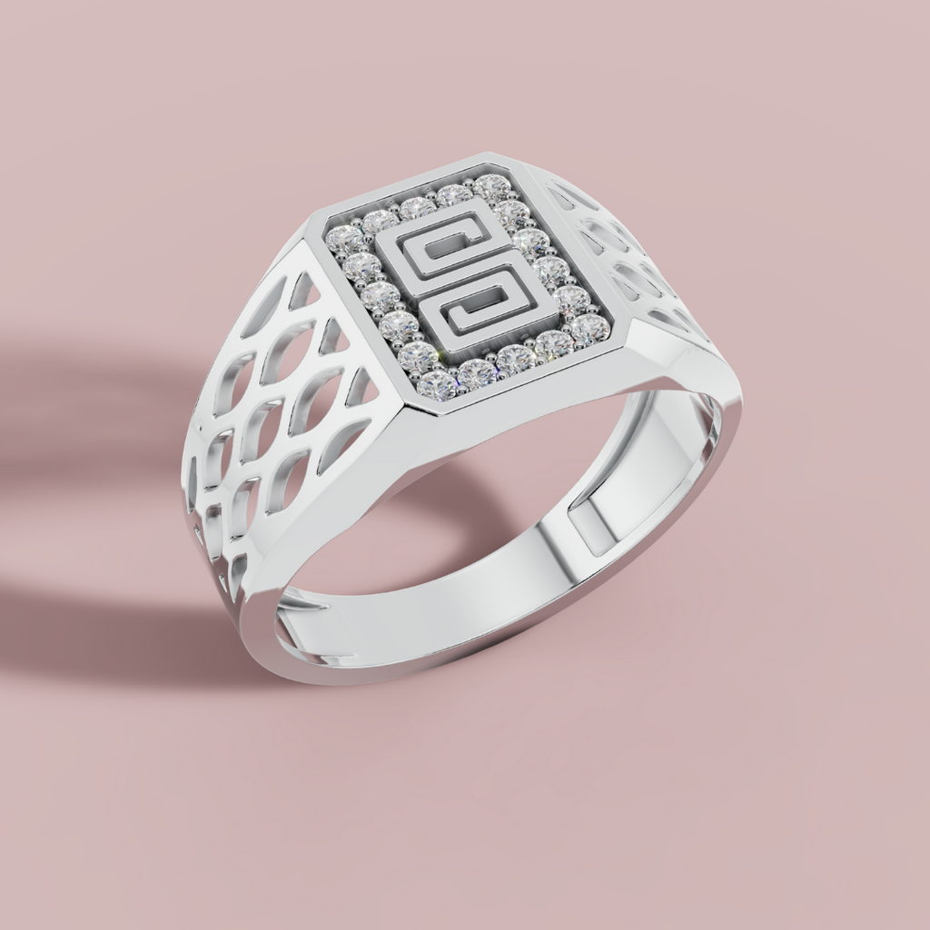 Victor 925 Pure Silver Men's Ring My Store