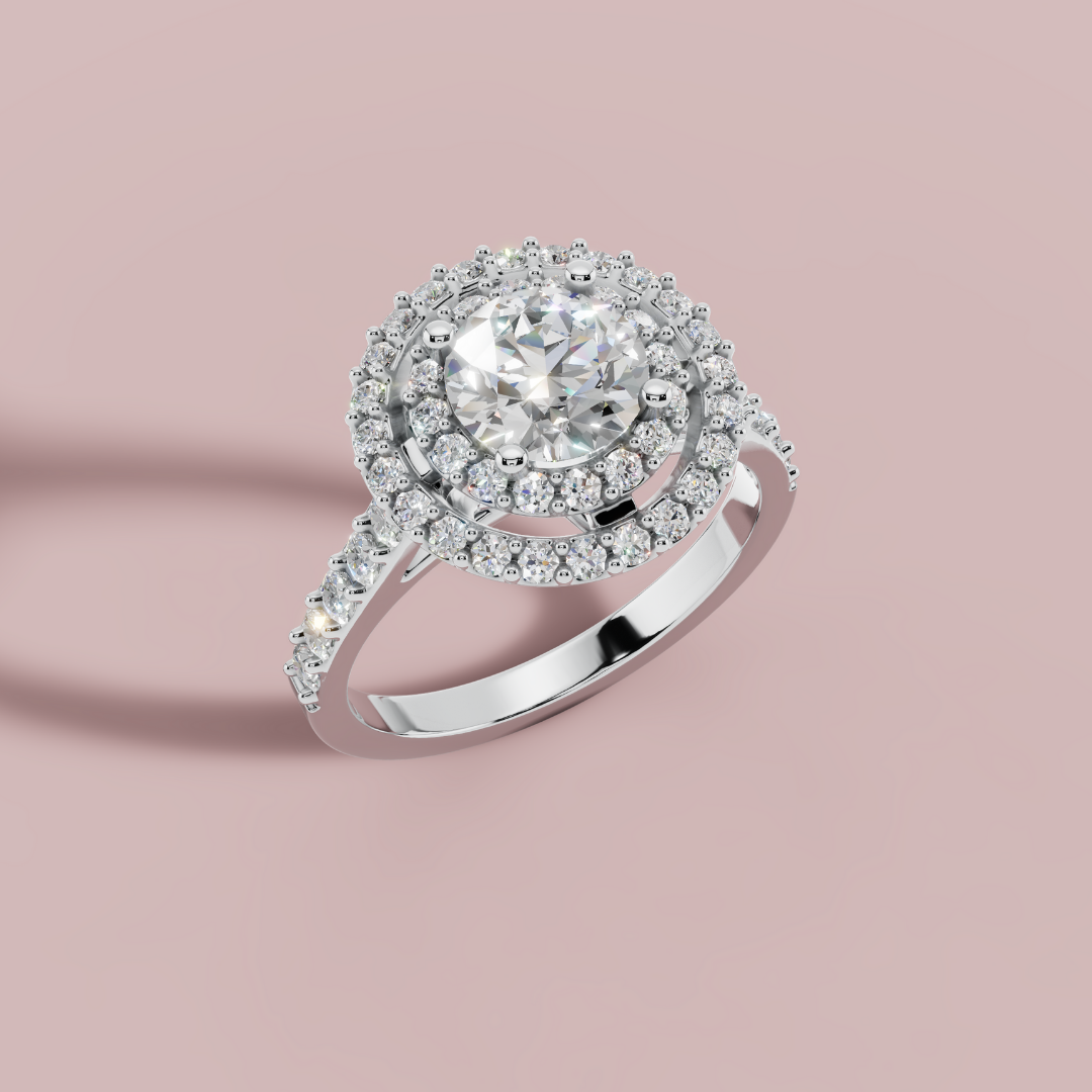 Eterna Circle 925 Pure Silver Ring My Store