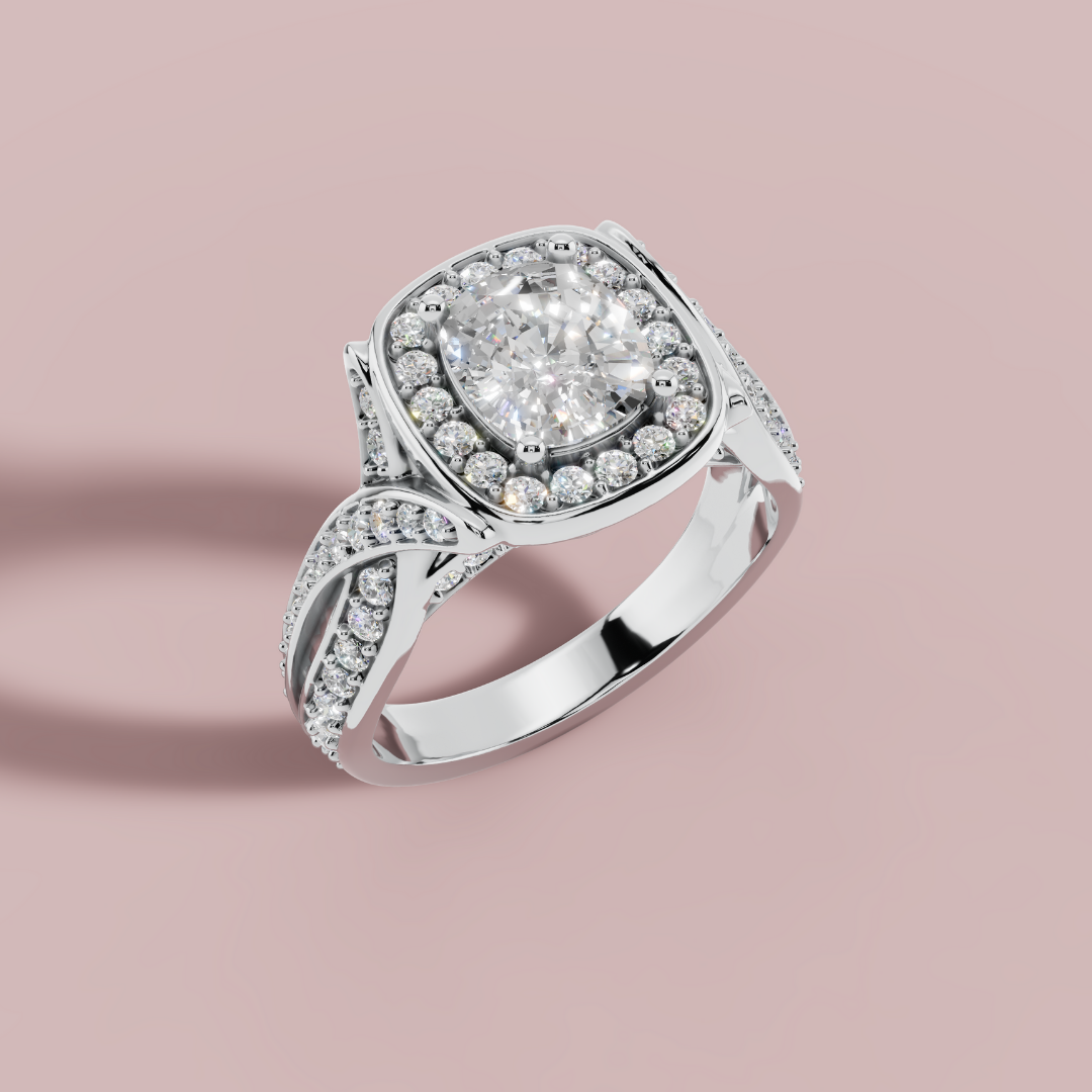 Aurielle Cross 925 Pure Silver Ring My Store