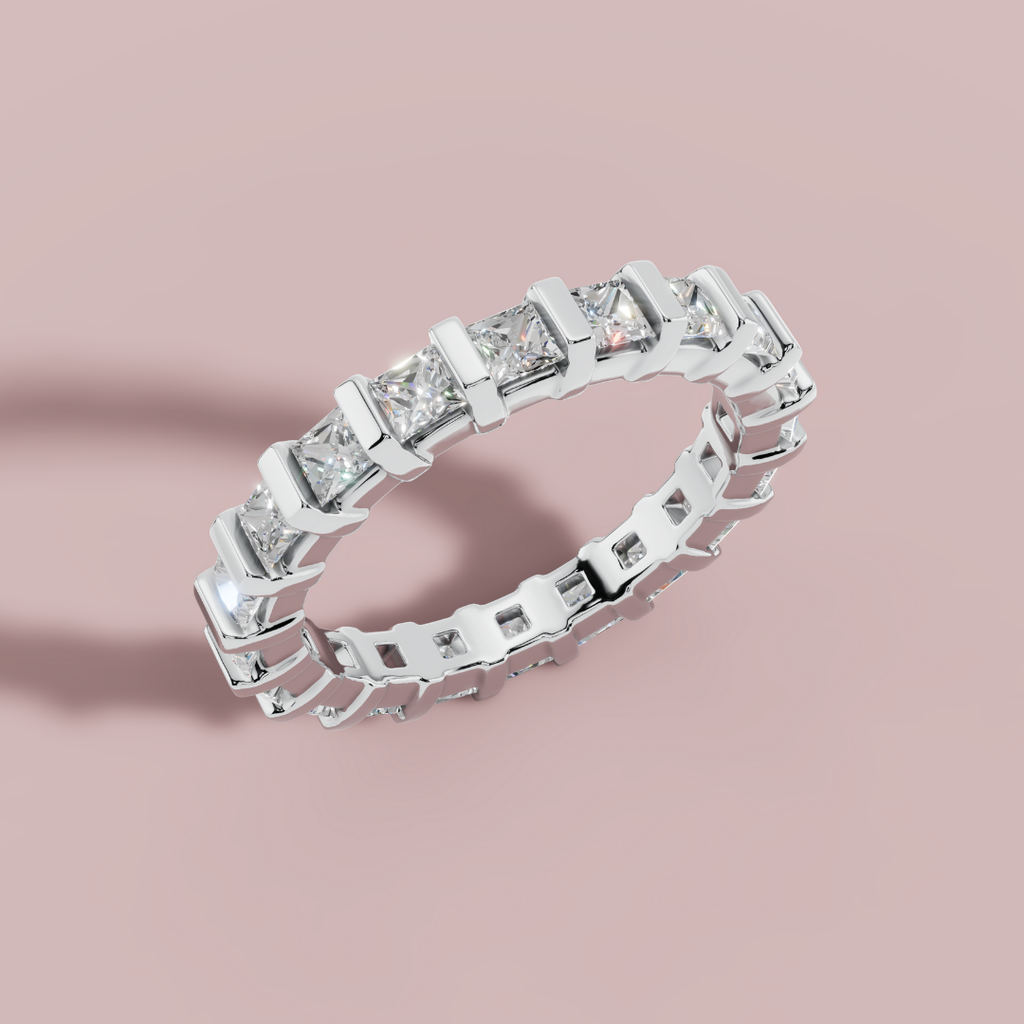 Eternity Princess 925 Pure Silver Ring My Store