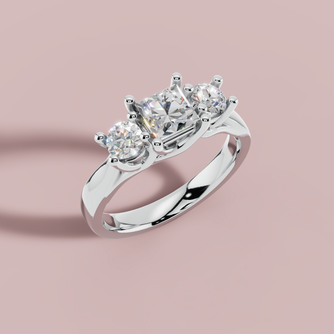 Sparkling Trellis 925 Pure Silver Ring My Store