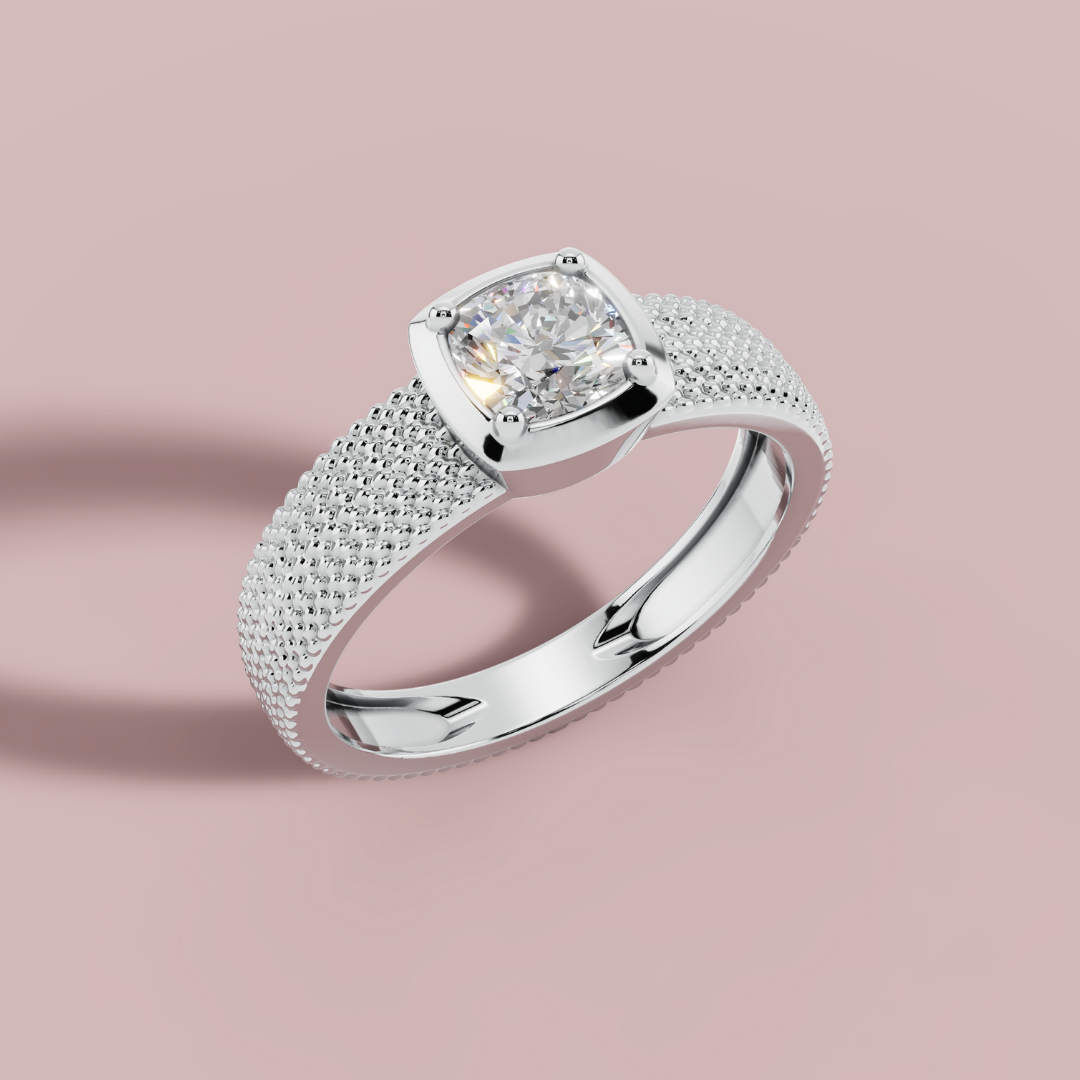 Rolex Cushion 925 Pure Silver Men's Ring My Store