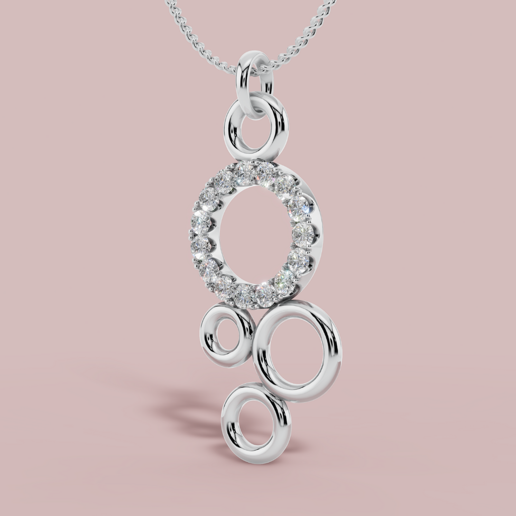 Rossette 925 Pure Silver Necklace