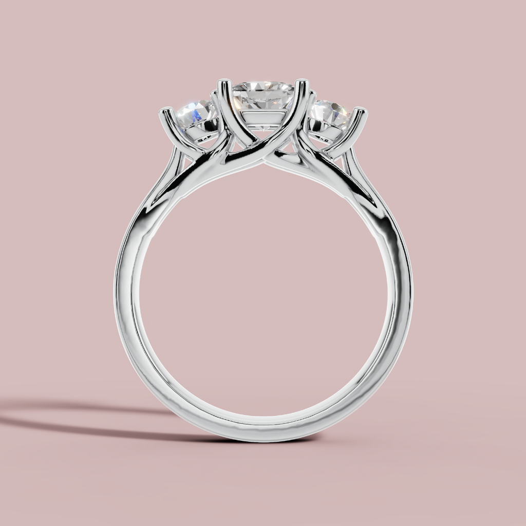 Sparkling Trellis 925 Pure Silver Ring My Store