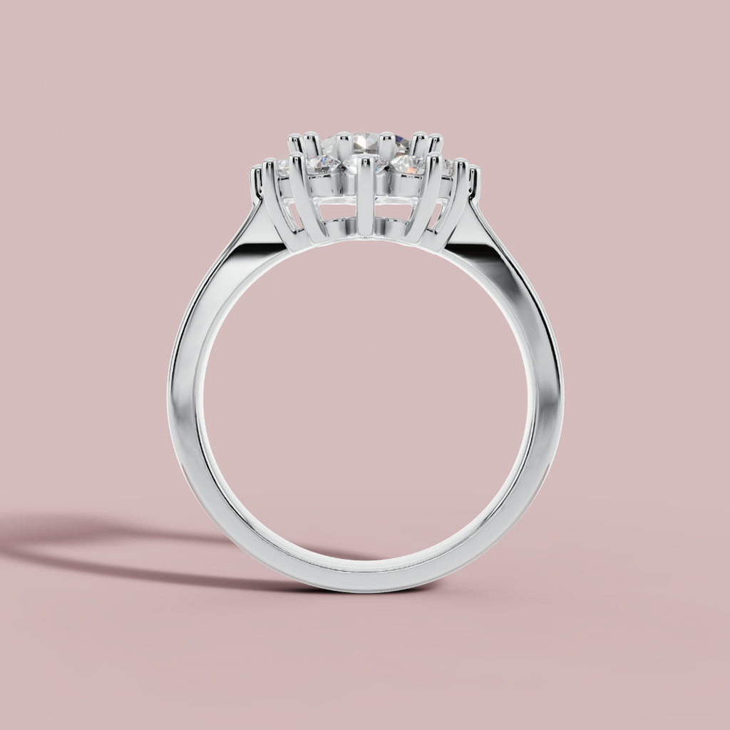 Eterna Diana 925 Pure Silver Ring My Store