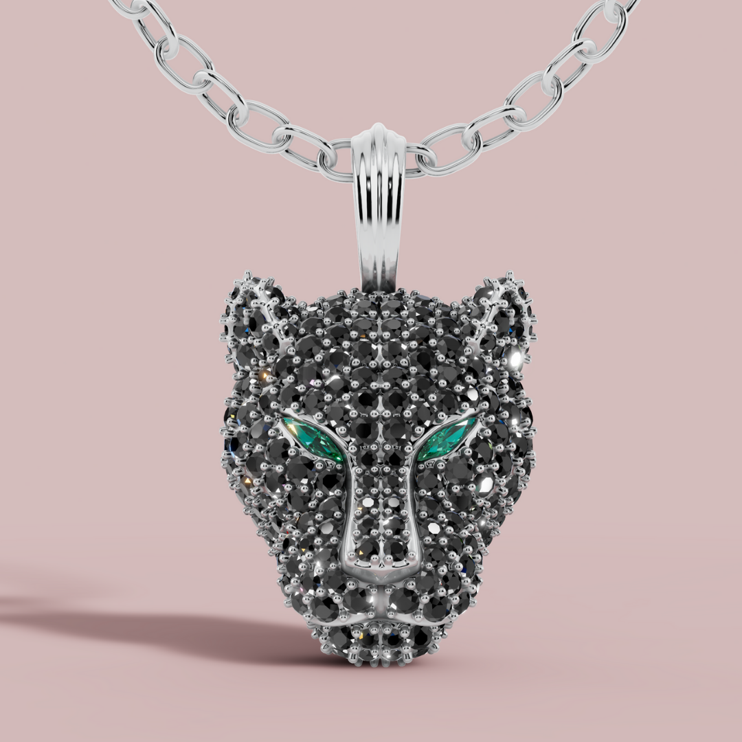The Wakanda Black Panther 925 Pure Silver Necklace My Store