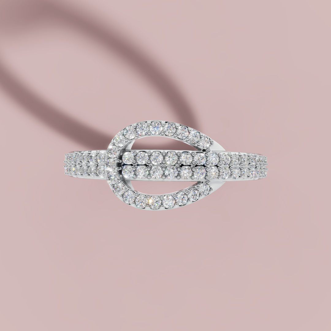 Serene 925 Pure Silver Ring My Store