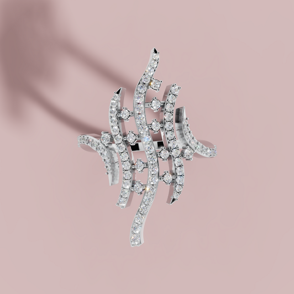 Luna Luxe 925 Pure Silver Ring My Store