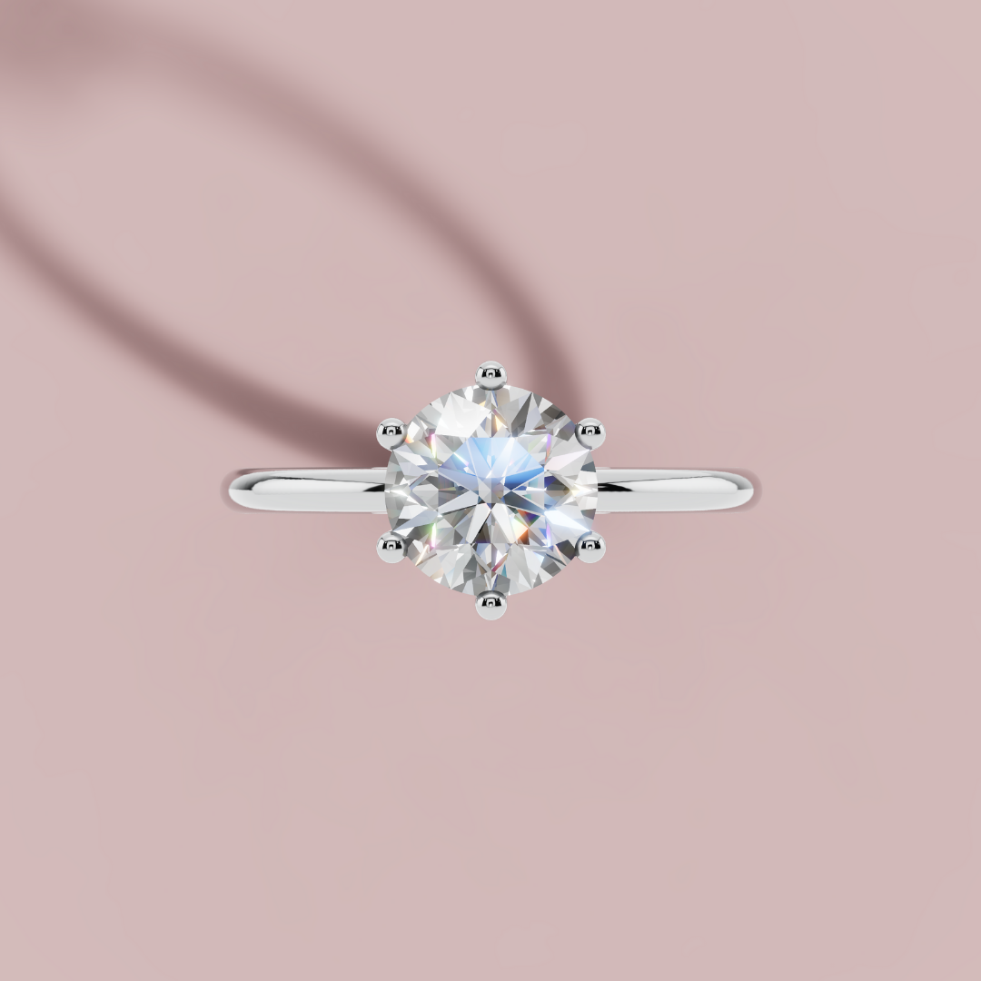 Classic Brilliance 925 Pure Silver Ring My Store