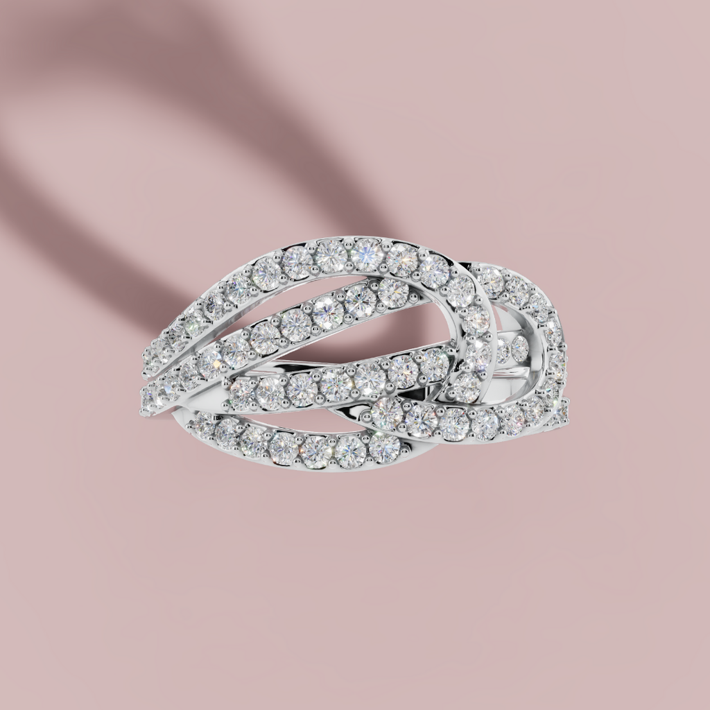 Frost Whisper 925 Pure Silver Ring My Store