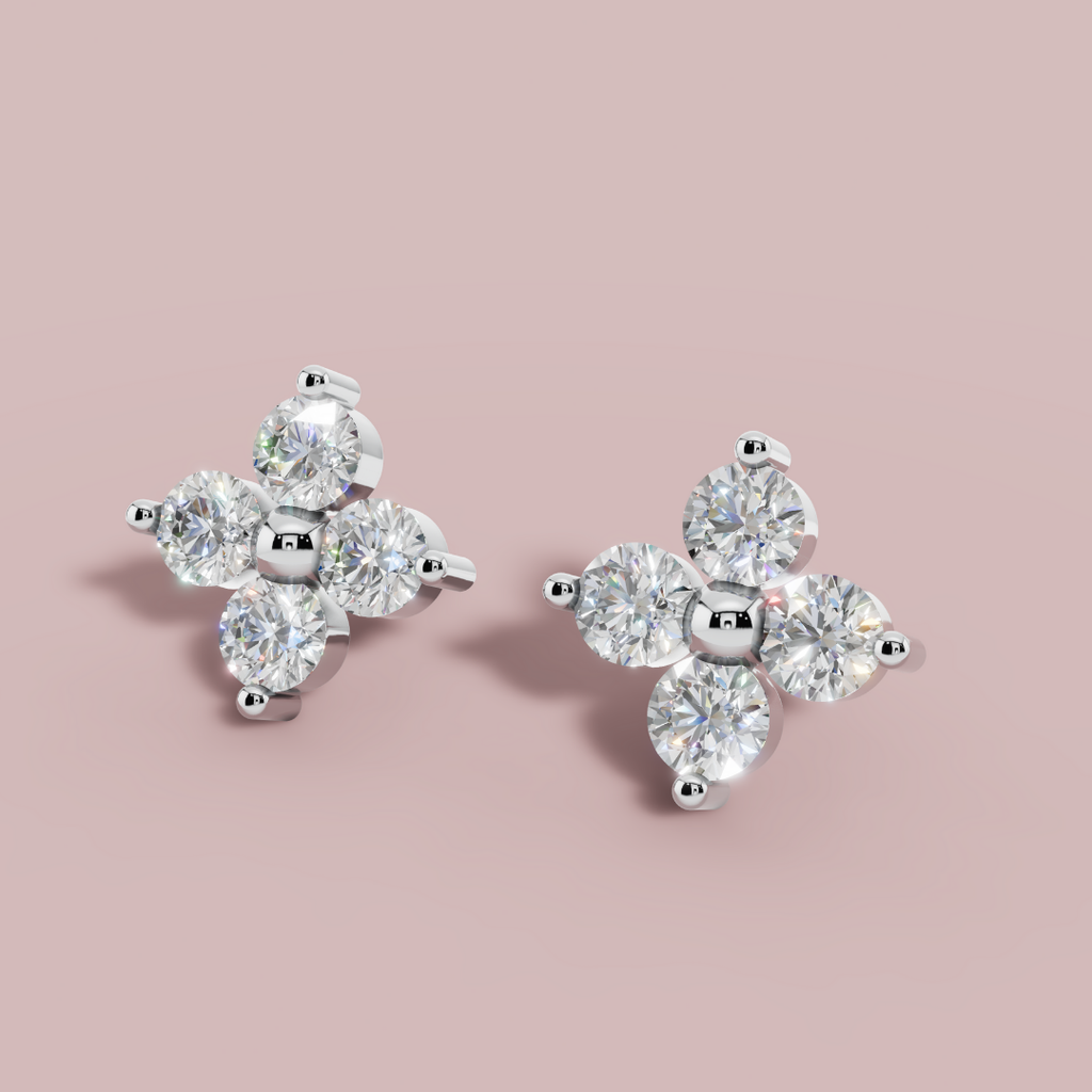 Aurora Dot 925 Pure Silver Stud Earrings My Store