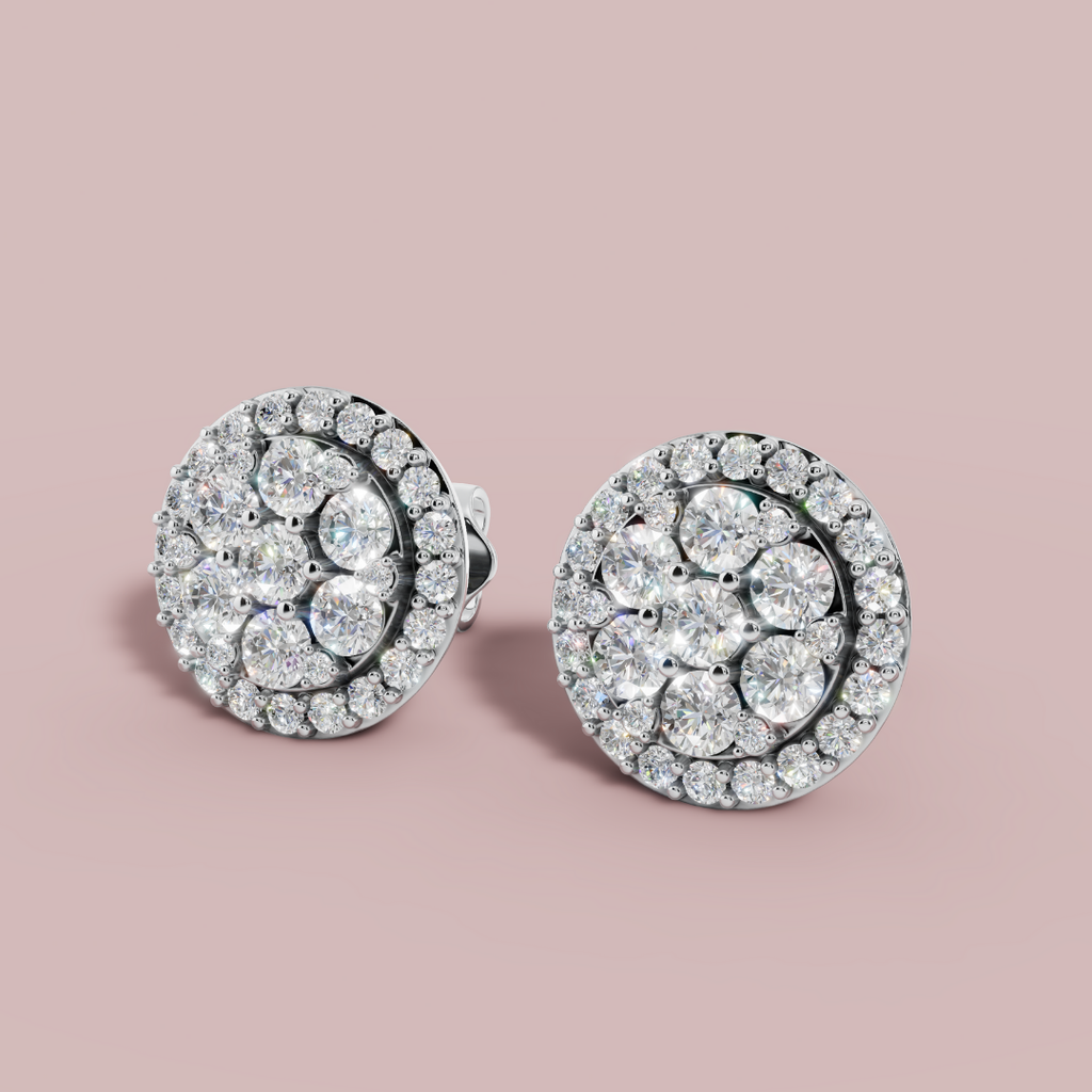 Solara Stud 925 Pure Silver Earrings My Store