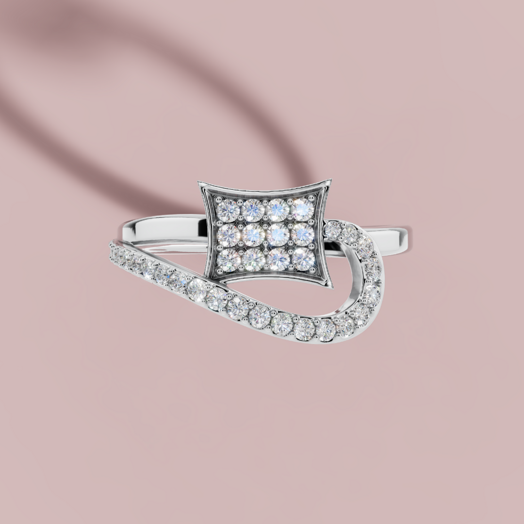 Radiant Sophistication 925 Pure Silver Ring My Store