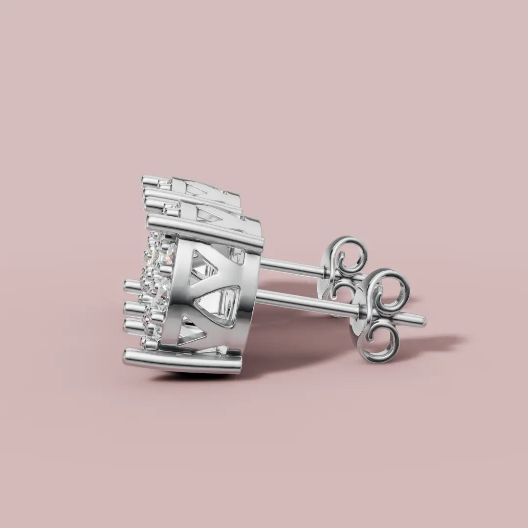 Circa Stud 925 Pure Silver Earrings My Store