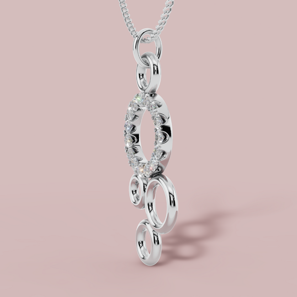 Rossette 925 Pure Silver Necklace