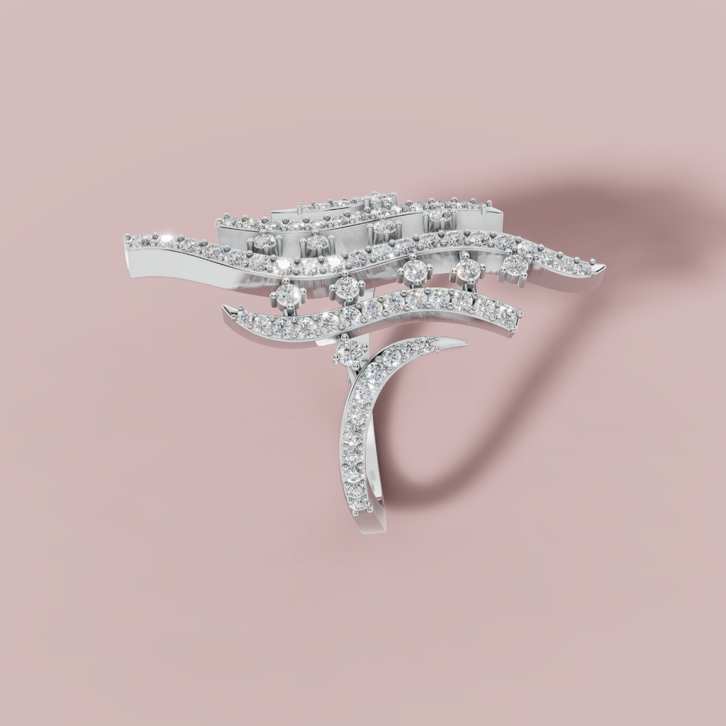 Luna Luxe 925 Pure Silver Ring My Store