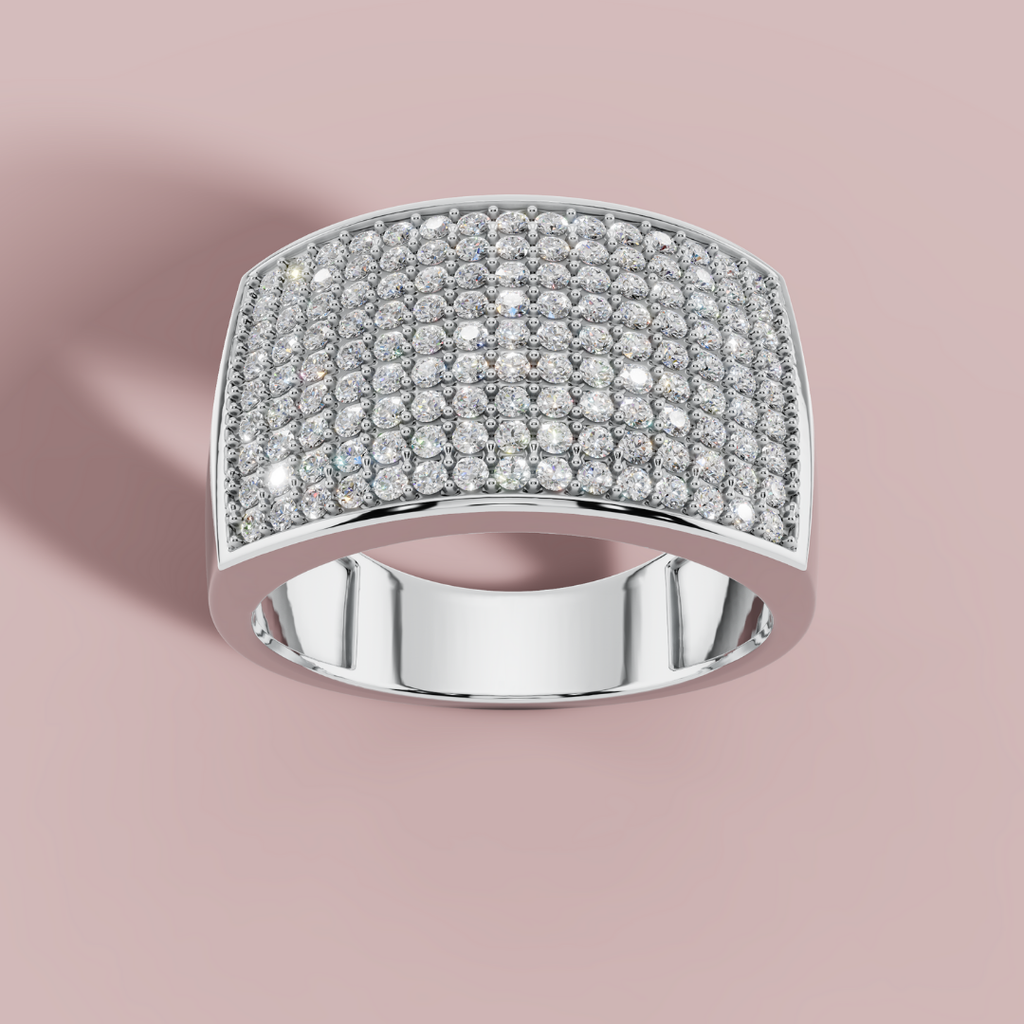 Genesis 925 Pure Silver Men's Ring My Store