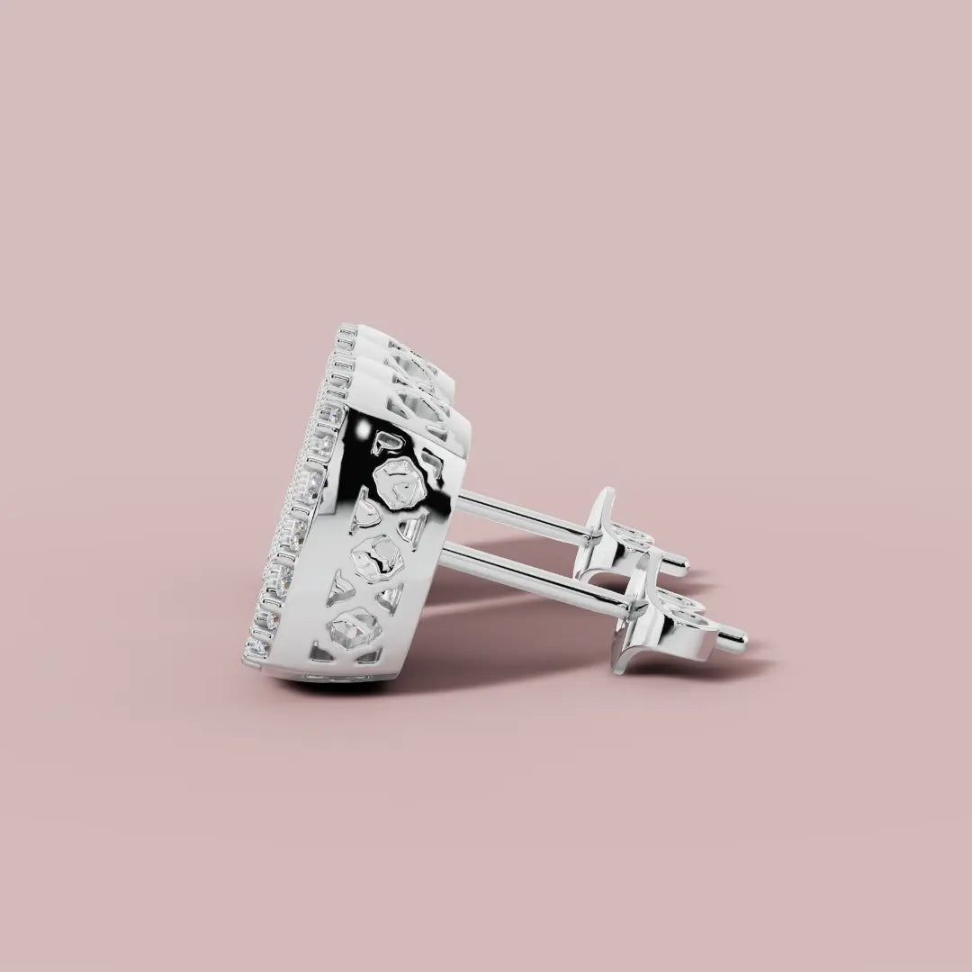 Cushira Stud 925 Pure Silver Earrings My Store