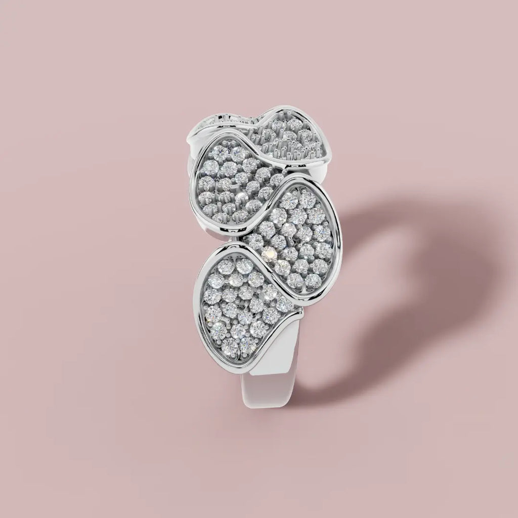 Solara Interwine 925 Pure Silver Ring My Store