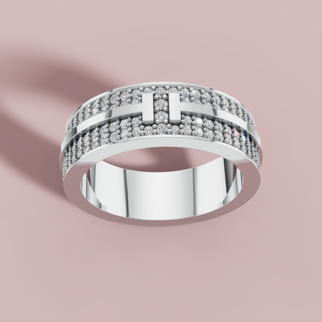 Gerrard 925 Pure Silver Men's Ring My Store