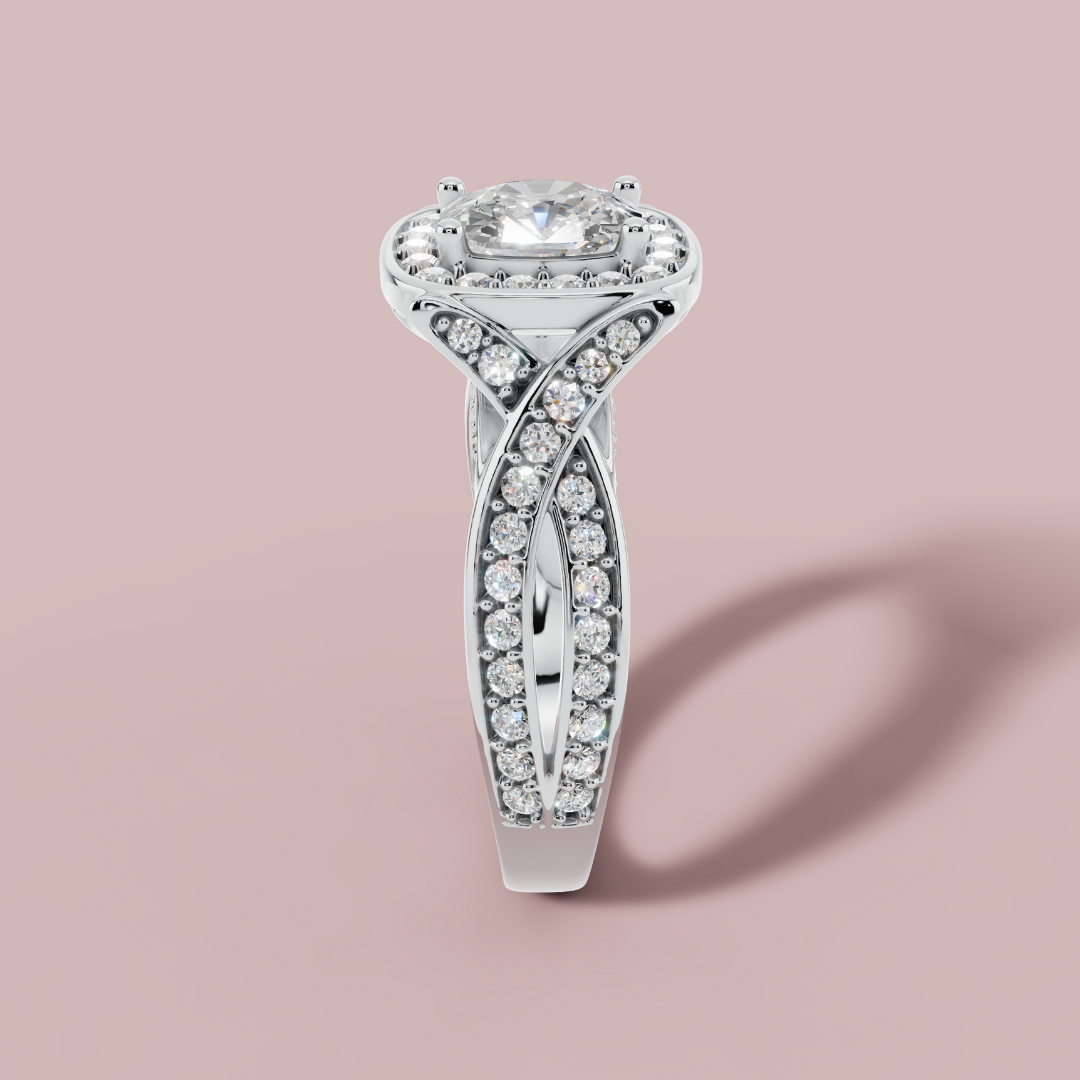 Aurielle Cross 925 Pure Silver Ring My Store