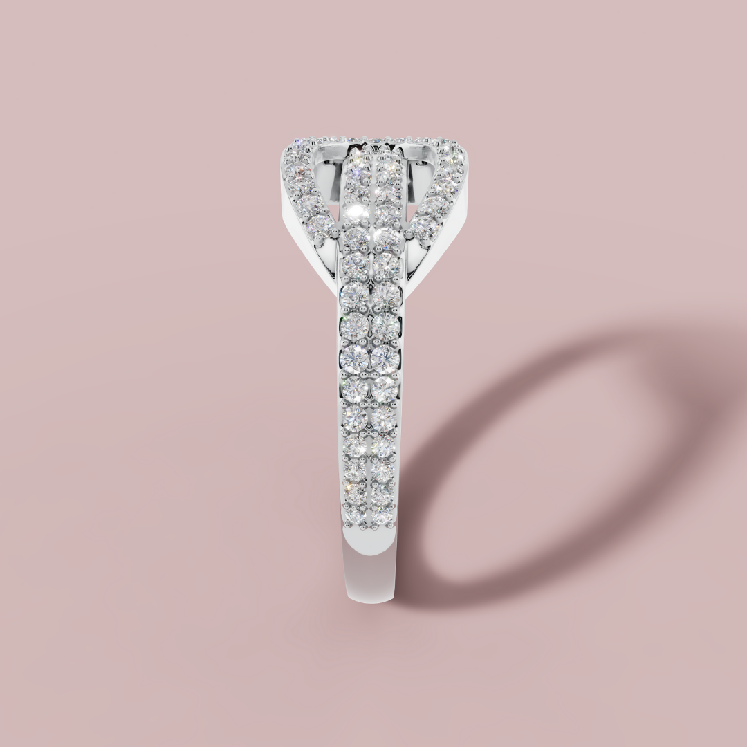 Serene 925 Pure Silver Ring My Store