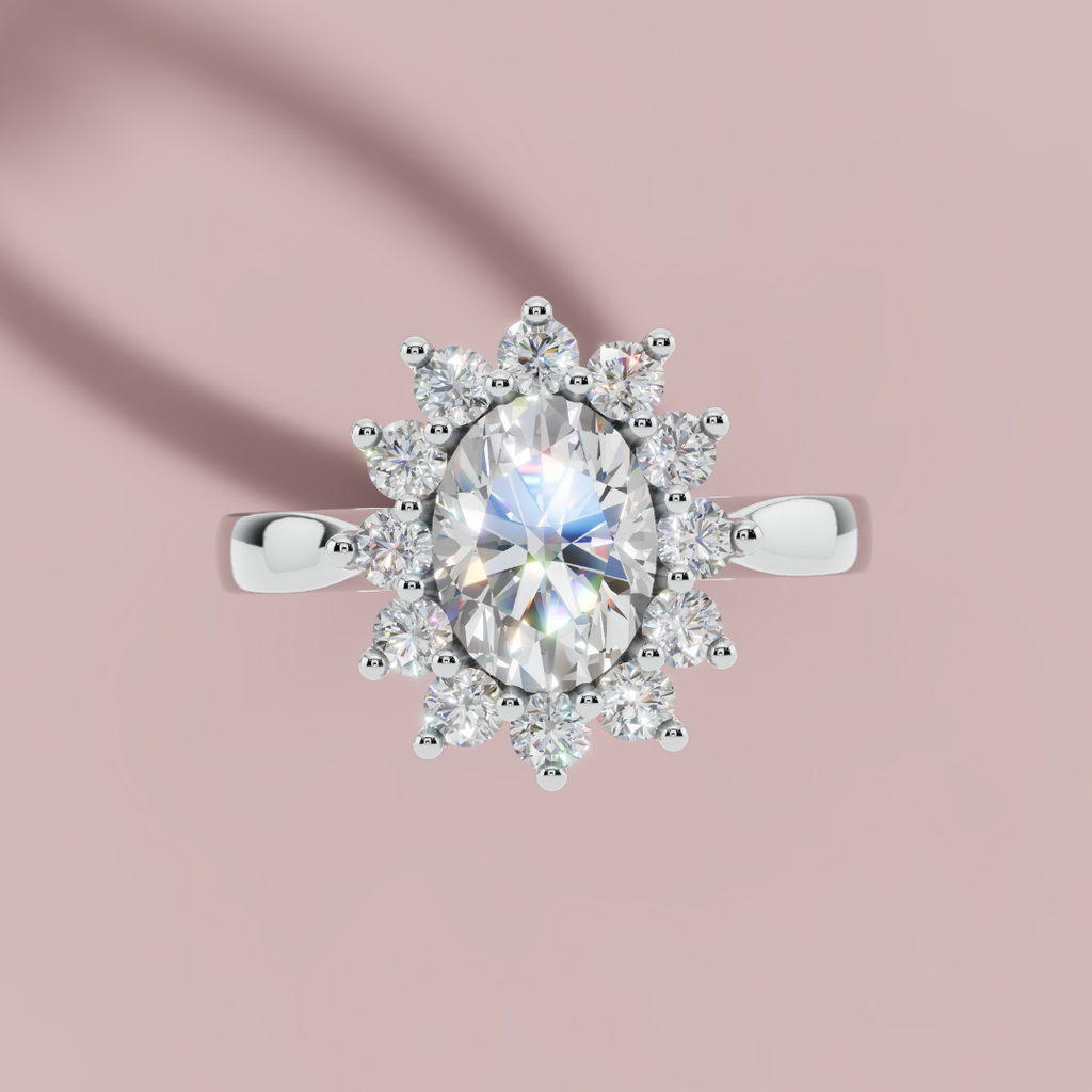 Eterna Diana 925 Pure Silver Ring My Store