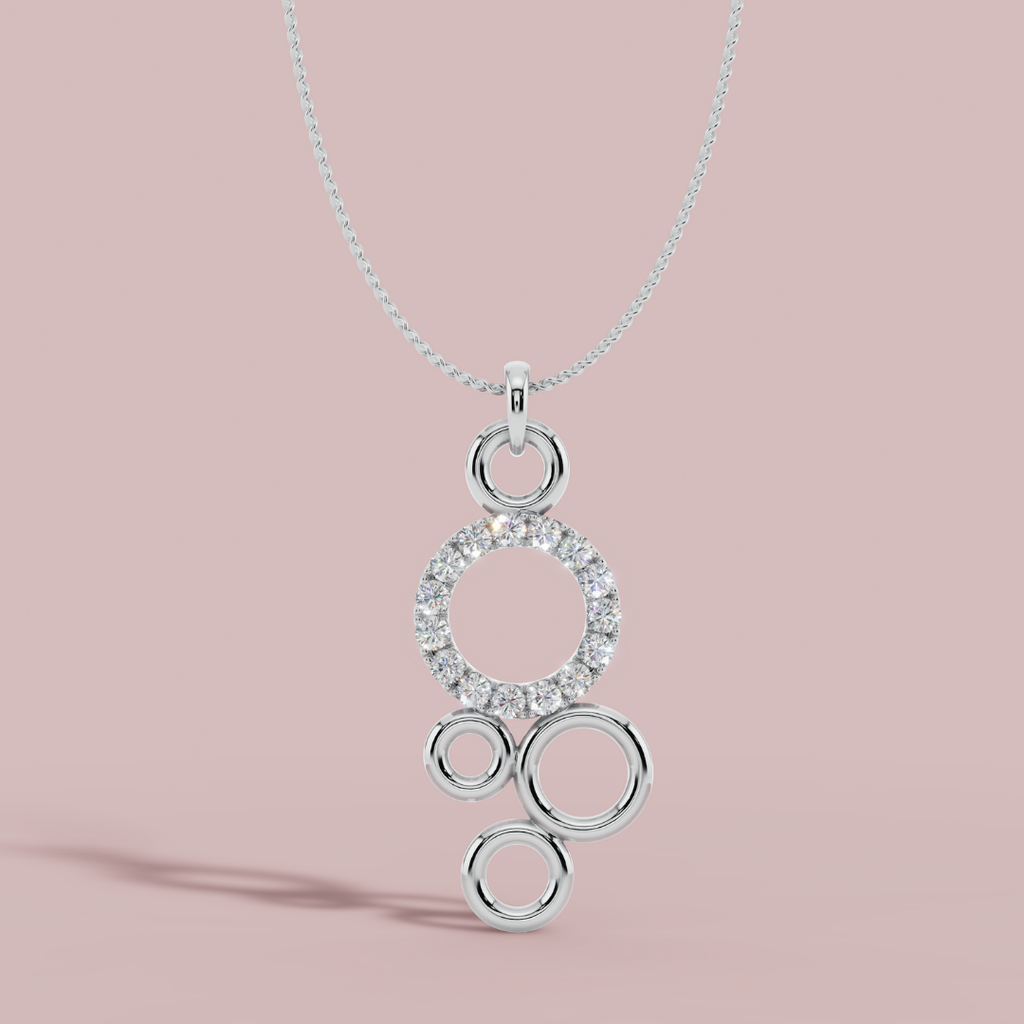 Rossette 925 Pure Silver Necklace