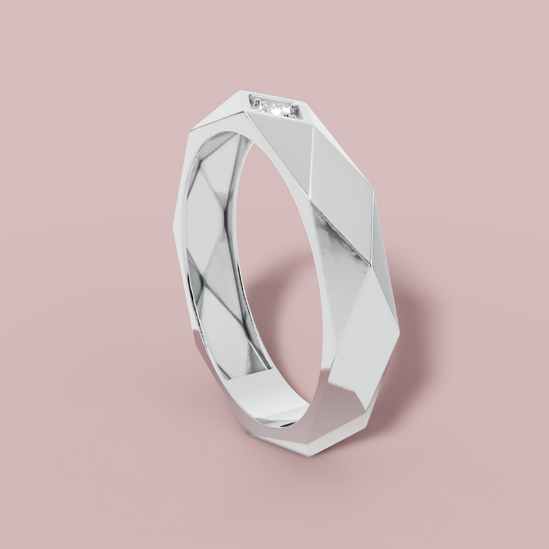 Cortez 925 Pure Silver Men's Ring My Store