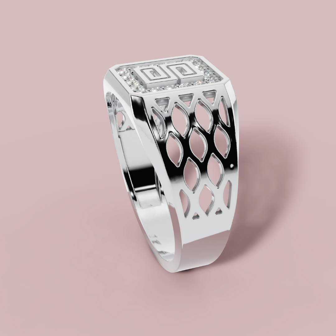 Victor 925 Pure Silver Men's Ring My Store