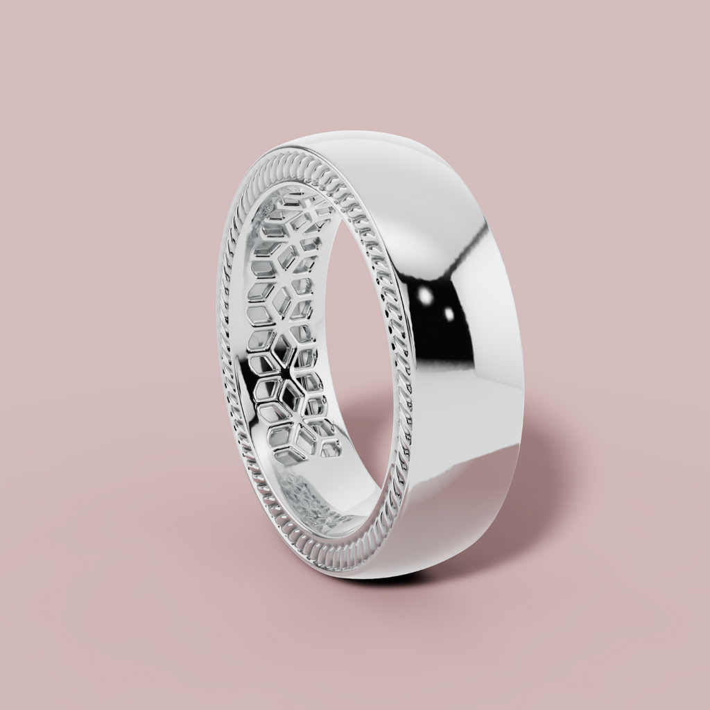 Spector925 Pure Silver Men's Ring My Store