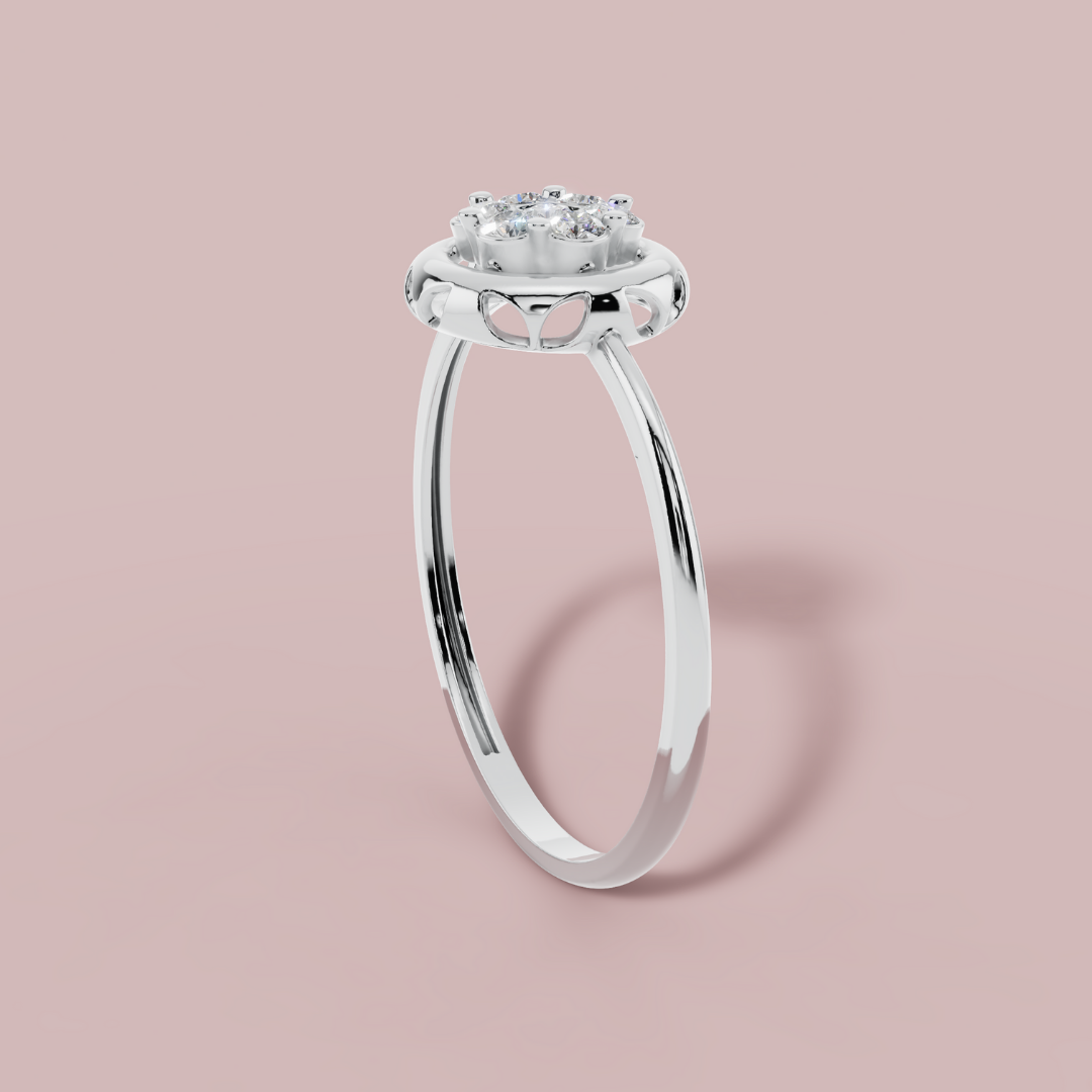 Pamelia 925 Pure Silver Ring My Store