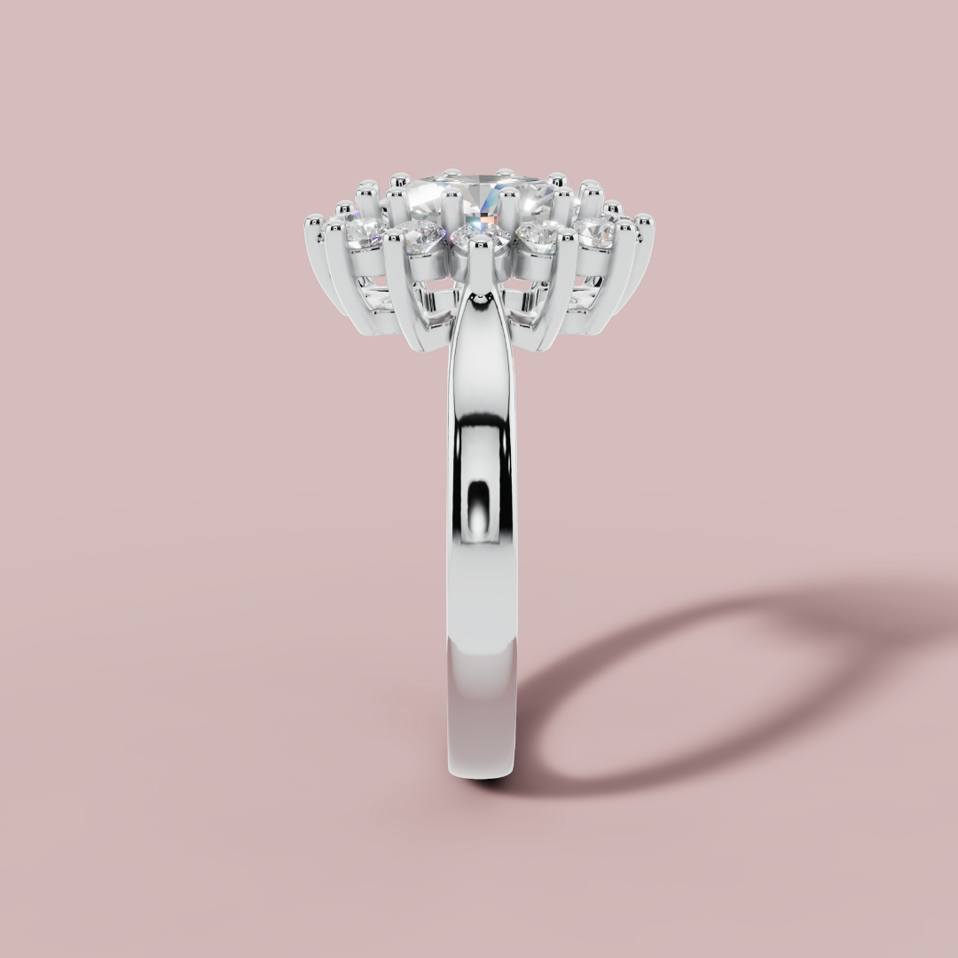 Eterna Diana 925 Pure Silver Ring My Store