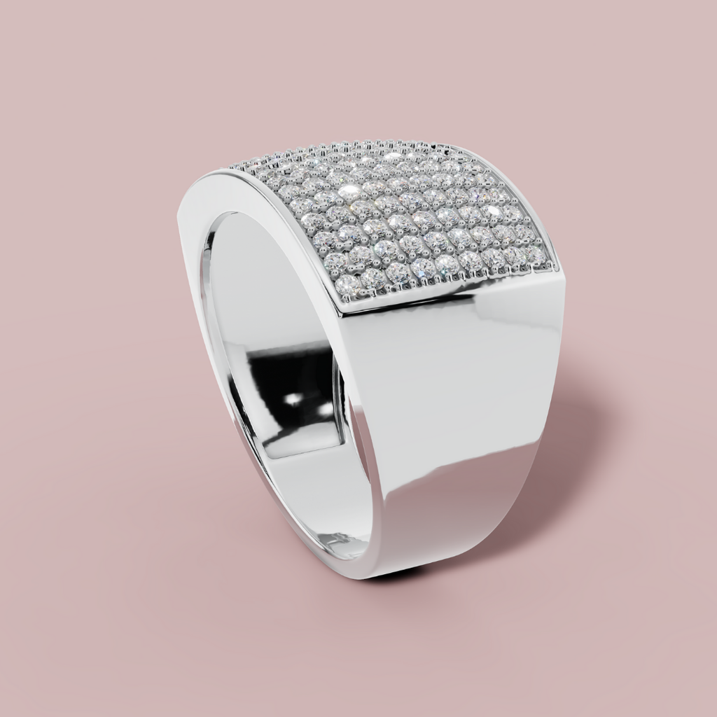 Genesis 925 Pure Silver Men's Ring My Store