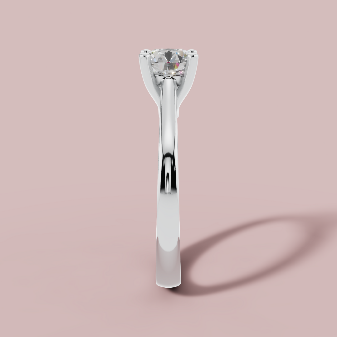 Refined Arch 925 Pure Silver Ring My Store