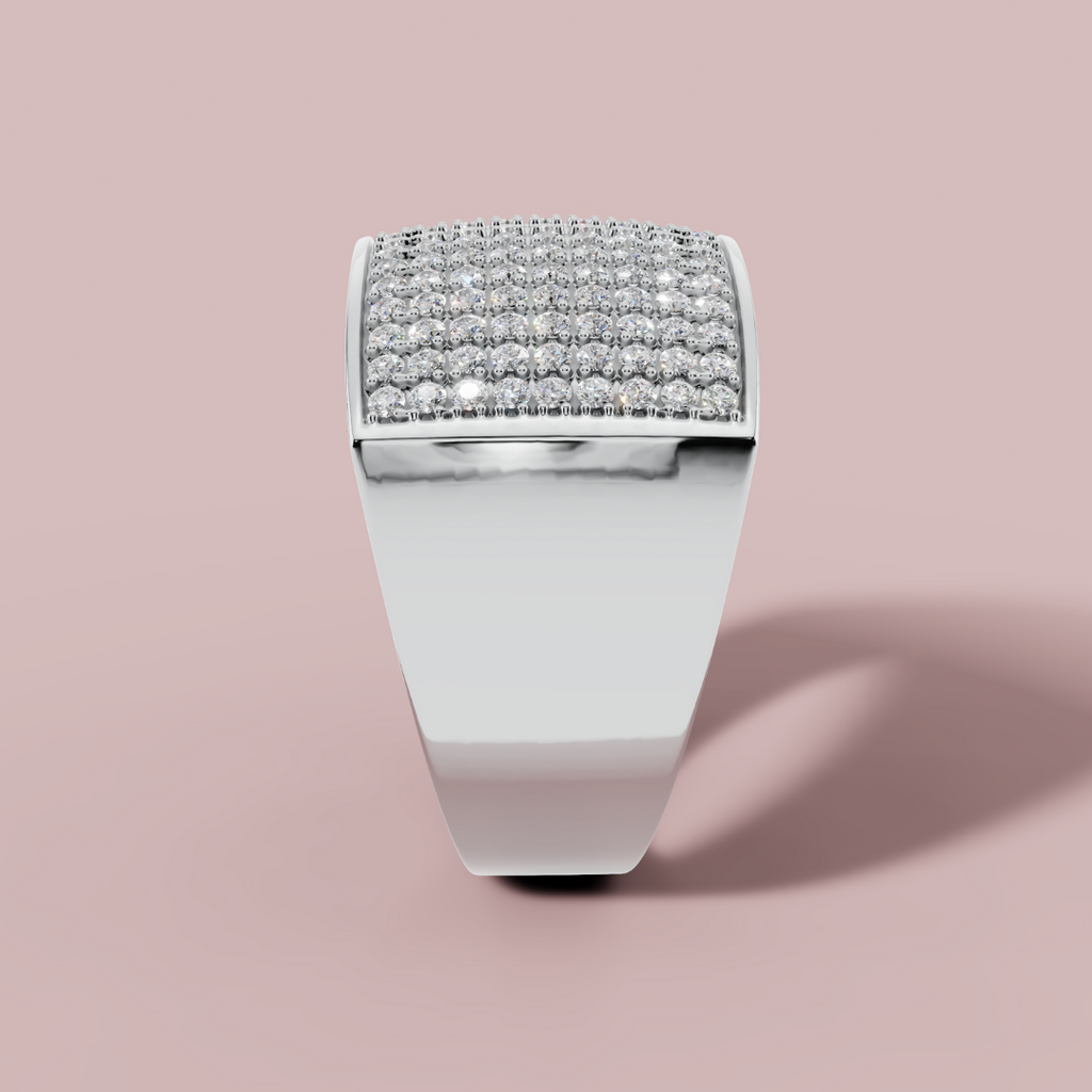 Genesis 925 Pure Silver Men's Ring My Store