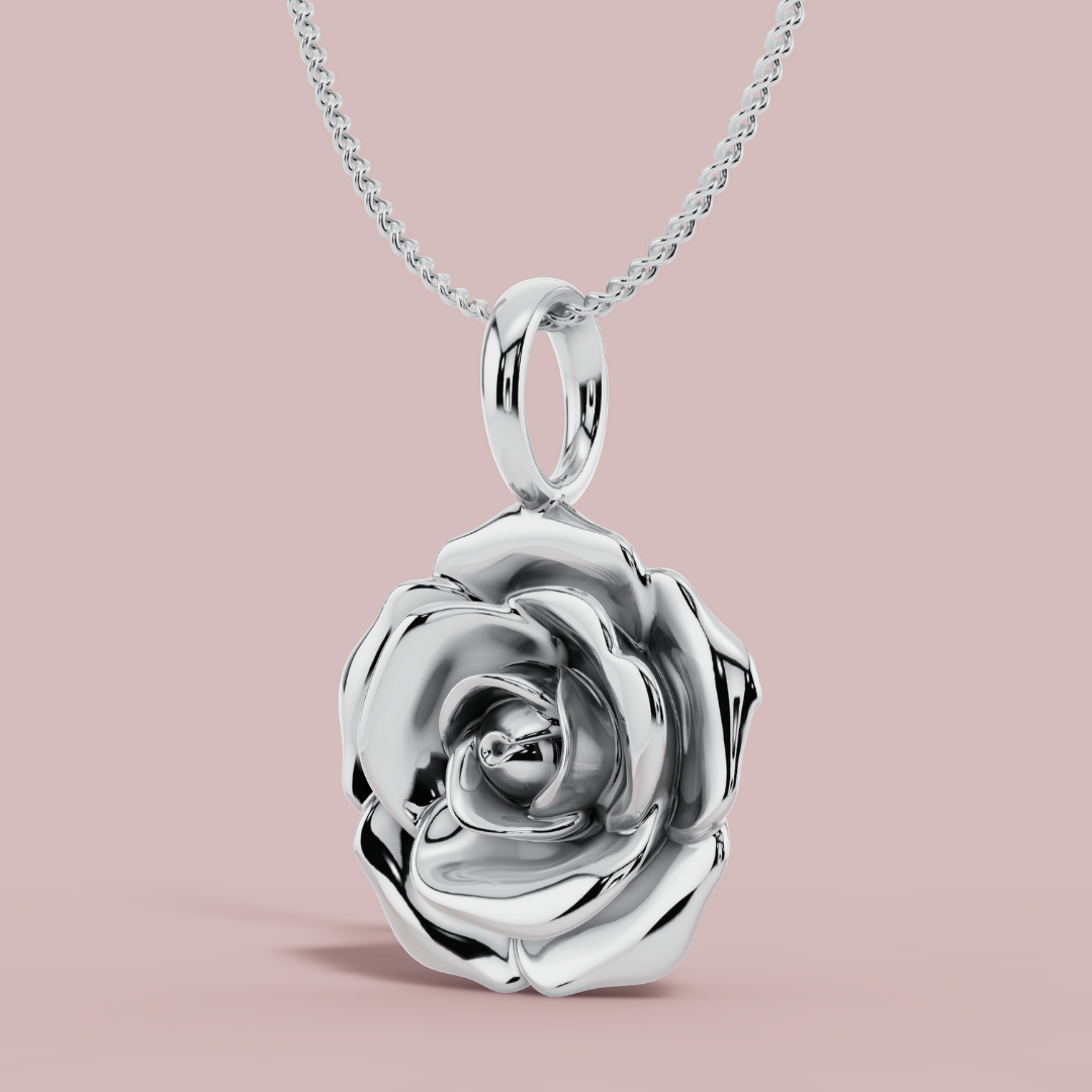 Rosario 925 Pure Silver Necklace My Store