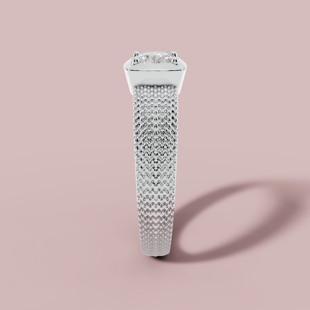 Rolex Cushion 925 Pure Silver Men's Ring My Store